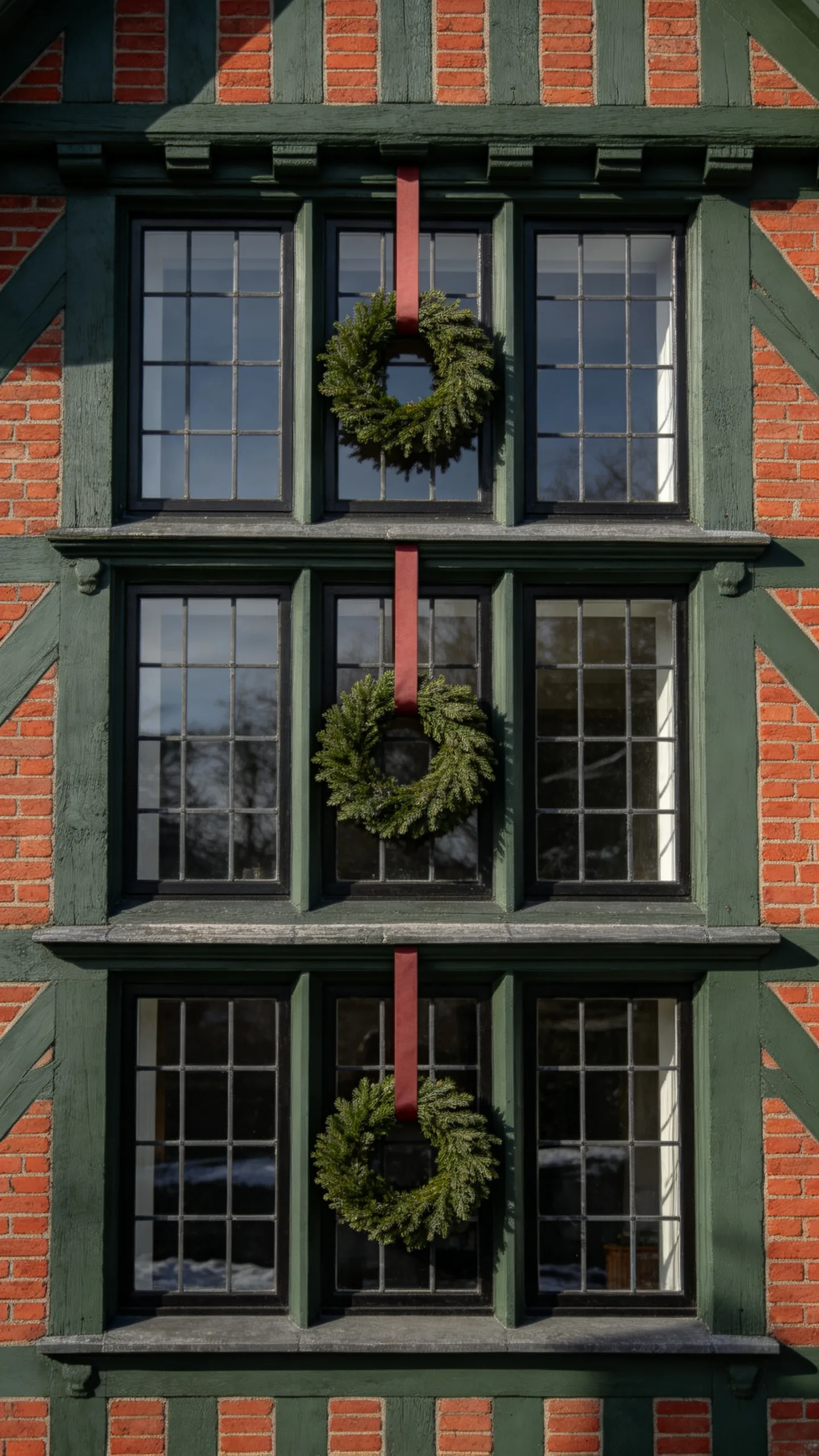 13. Build a Classic Red-and-Green Window Display