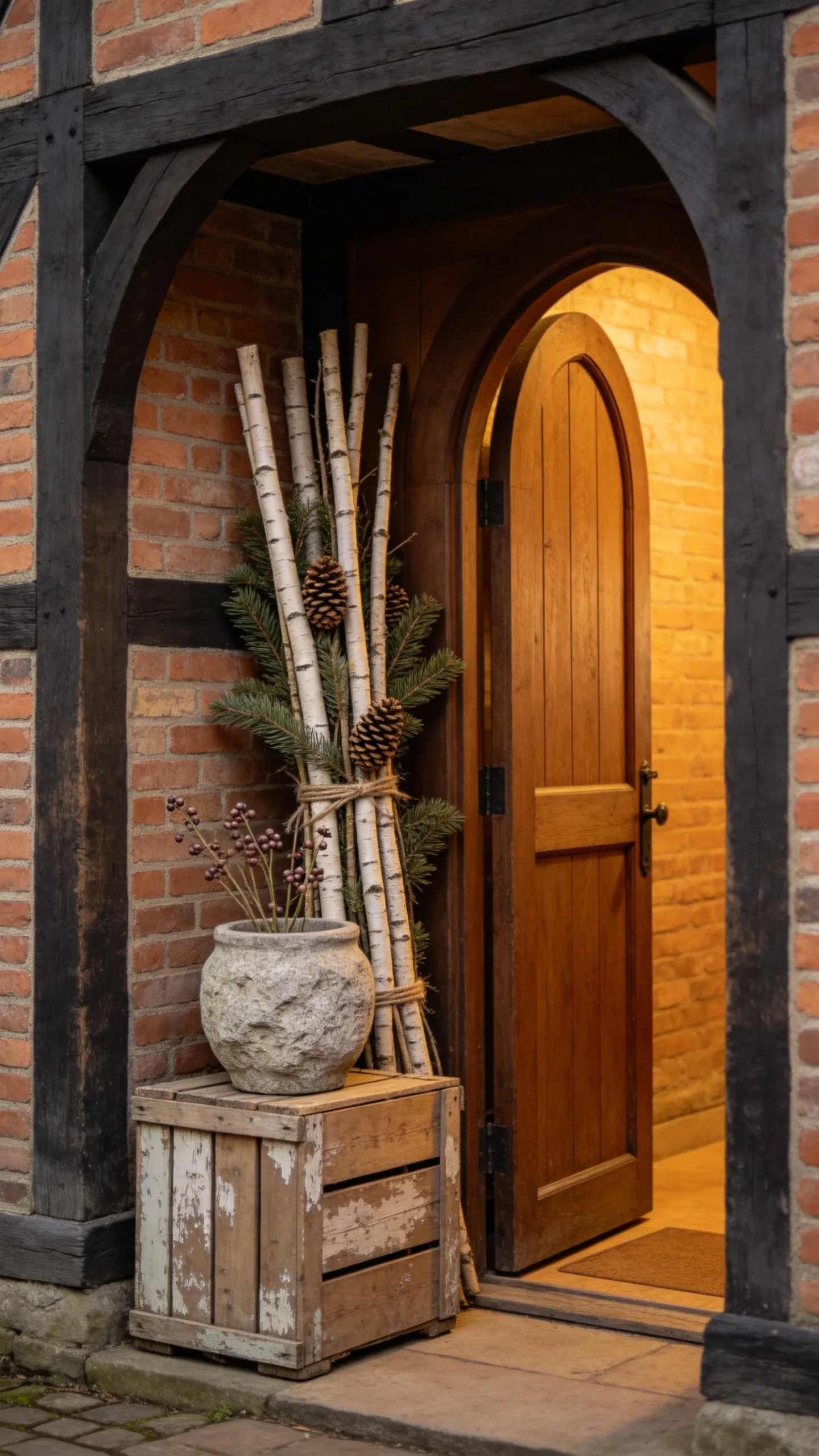 20. Create a Natural Woodland Entry Arrangement